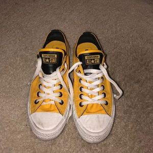Womens Yellow Converse (7)